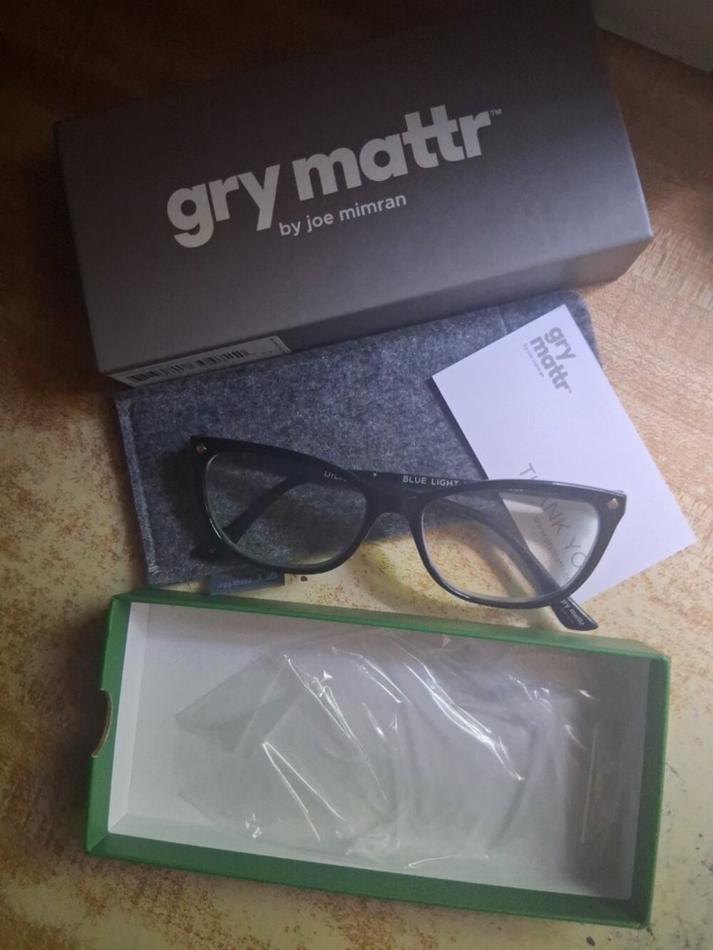 NEW Gry Mattr  Diligent Blue Light Computer Reading Glasses  2.50+
